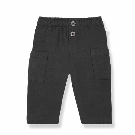 Pol Pants Anthracite 3-6m