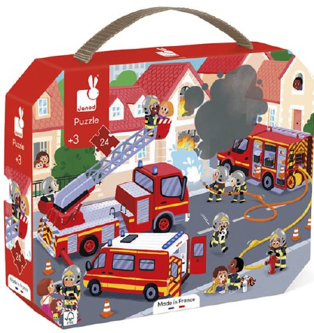 Puzzle 24pc- Firemen