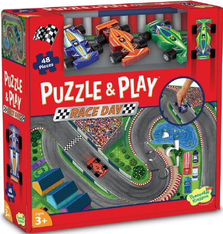 Puzzle &amp; Play- Race Day