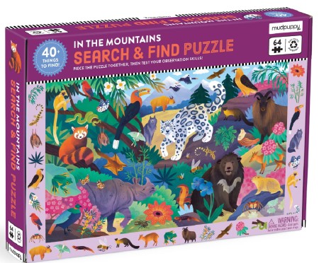 Puzzle Search/Find Mountains