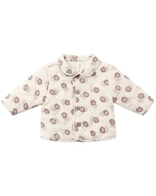 Quilt Jacket Fall Floral 3-6m