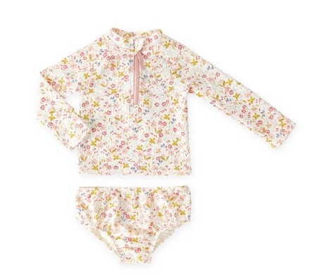 Rashguard/Bloomer Floret 6-12m