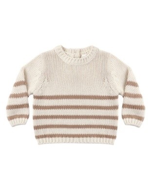 Rex Sweater Almond Str 12-18m