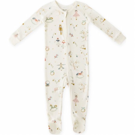 Rib Footie Evergreen 0-3m