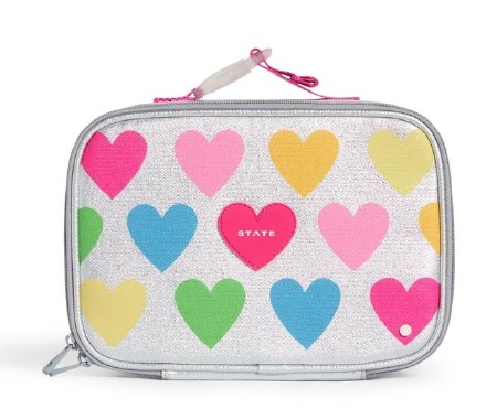 Rodgers Lunch Box Happy Fuzzy Hearts