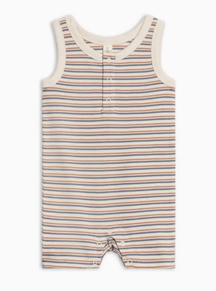 Romper Voyage Stripe 6-12m