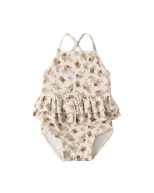 Ruffle Swimsuit Bloom 3-6m