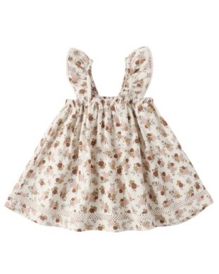 Ruffle Tank Dress Bloom 3-6m