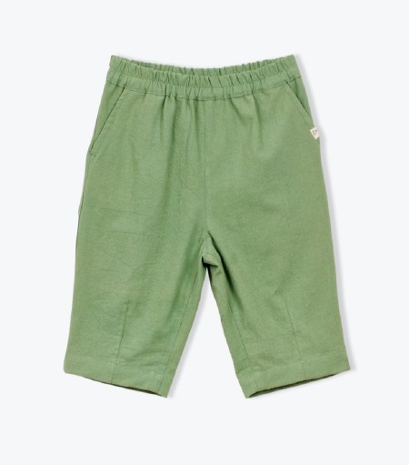 Rustic Cotton Pant Kaki 3-6m
