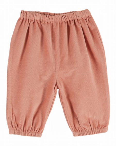 Sakura Velour Pant 3-6m