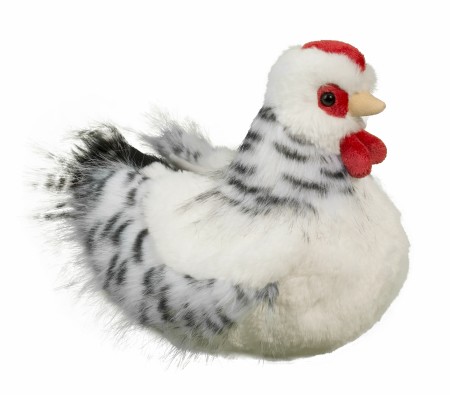Salty Black &amp; White Hen