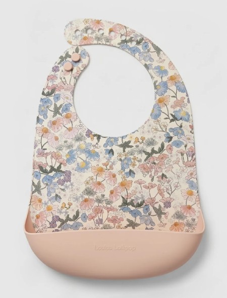 Silicone Bib English Garden
