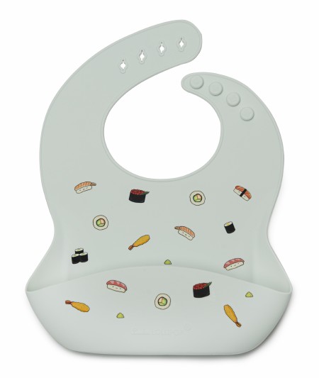 Silicone Bib Sushi