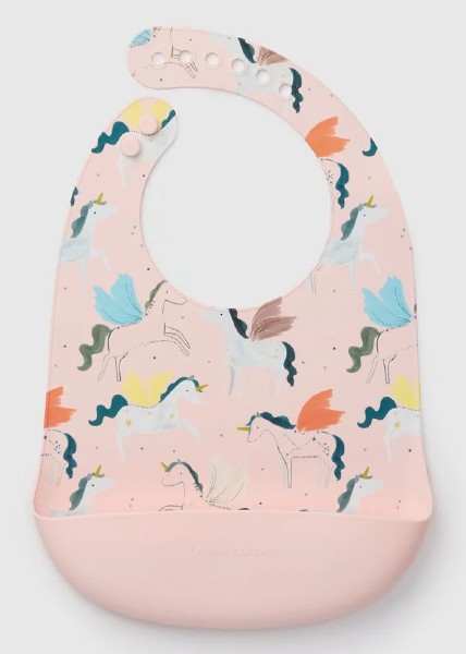 Silicone Bib Unicorn Ballet