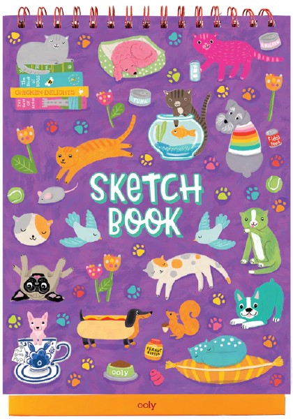 Sketch Book- Pets at Play