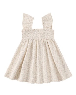 Smocked Dress Ditsy 3-6m