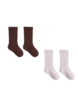 Sock Set Cherry/Lilac 0-6m