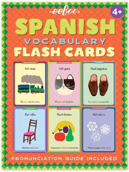 Spanish Flash Cards 4+