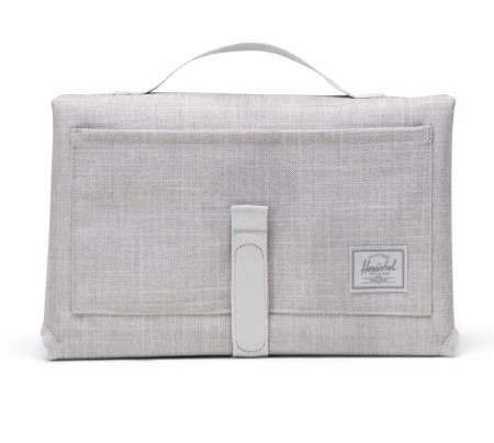 SPROUT Change Mat Grey Crosshatch