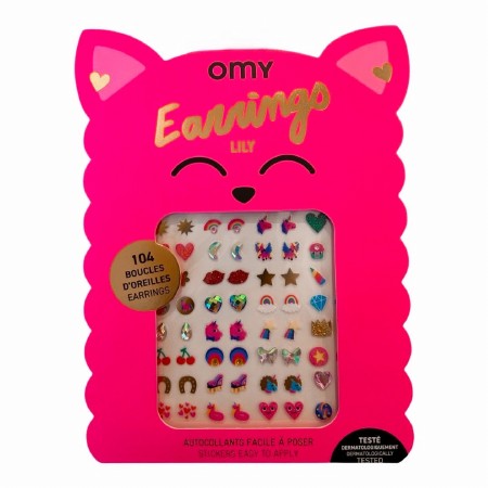 OMY Sticker Earrings Unicorn