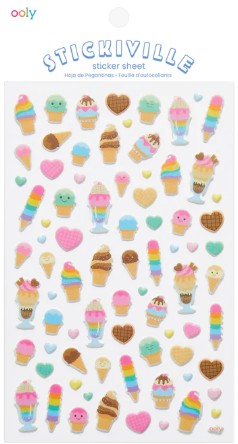 Stickers Puffy- Ice Cream
