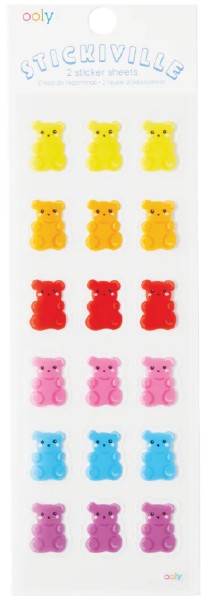 Stickers Skinny Gummy Bears