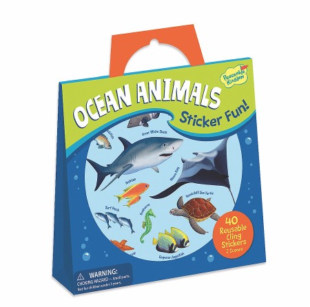 Stickers Tote Ocean Animals