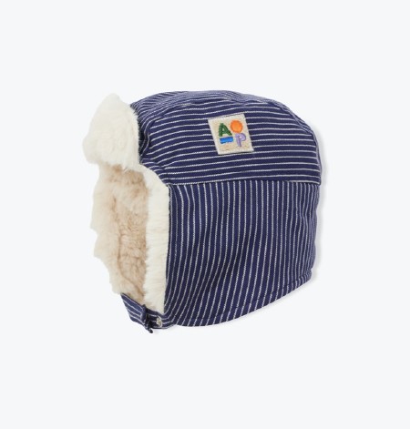 Stripe Hat Marine 6-12m