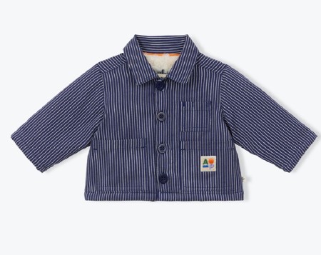 Stripe Jacket Marine 3-6m