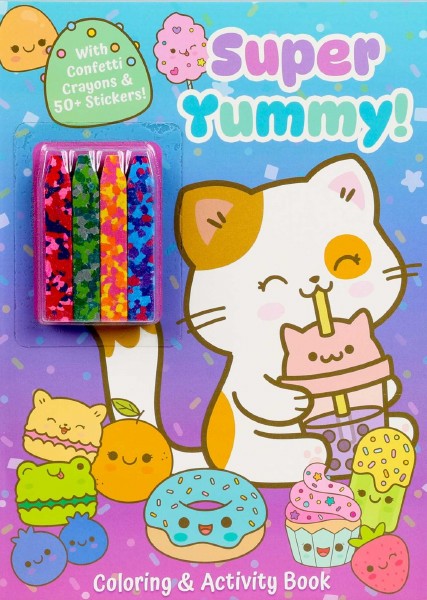 Super Yummy! Coloring &amp; Activity Book