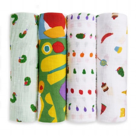 Swaddles Eric Carle 4pk