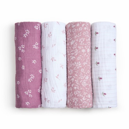 Swaddles Heritage Floral 4pk