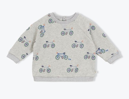 Sweatshirt Bicyclettes 3-6m