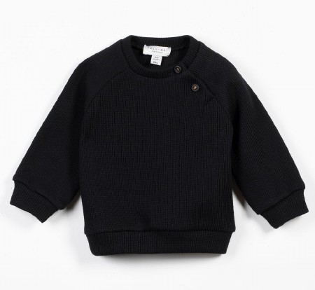 Sweatshirt Black 3-6m