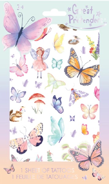Tattoos Buttlerfly  18pc