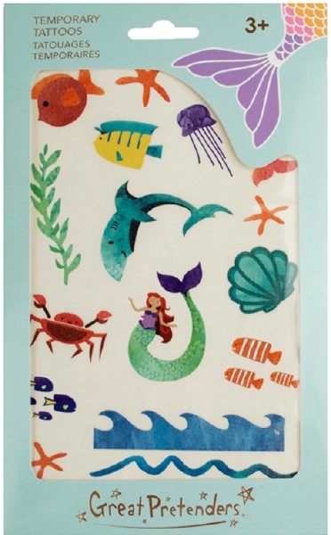 Tattoos Mermaid 18pc