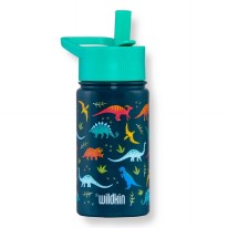 14oz Stainless Steel Water Bottle Jurassic Dinosaurs