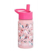 14oz Stainless Steel Water Bottle Magical Unicorns