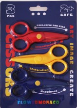 3 Sets of Safety Scissors