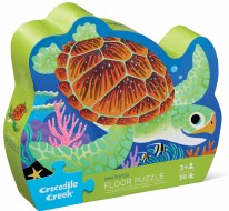 36pc Shaped Box Puzzle Turtle