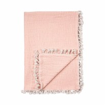 6 Layer Muslin Blanket Rose
