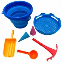 7 in 1 Blue Sand Toys