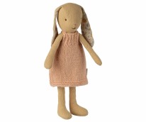 Bunny Size 1 Cream Yellow with Knitted Dress