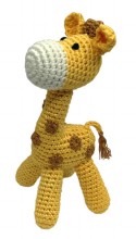 Crochet Rattle Giraffe