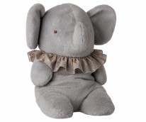 Elephant Plush Big Blue/Grey