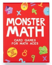 Monster Math Card Games