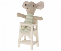 Mouse Baby High Chair Off Whit