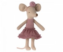 Mouse Ballerina Big Sister in Heather