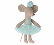 Mouse Ballerina Little Sister in Light Mint