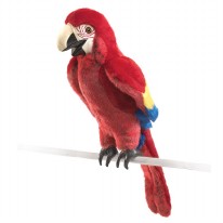 Puppet Scarlet Macaw
